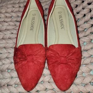 MUSSHOE Ballet Flats for Women Comfortable Women's Flats Memory Foam Slip-ons